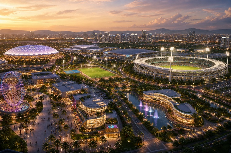 Sports City & Entertainment Zones