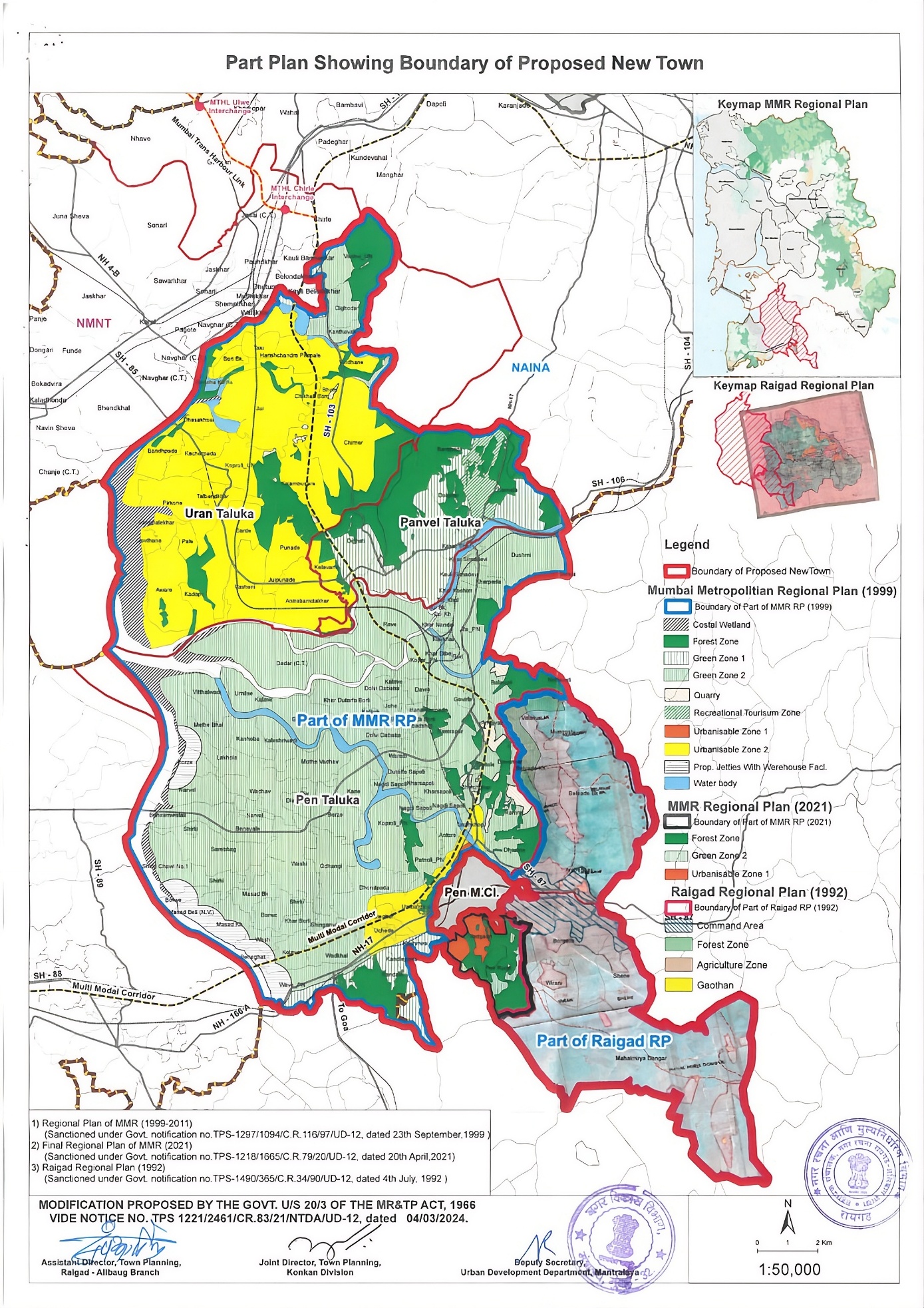 KSC Region Map - Karnala Sai Chirner New Town